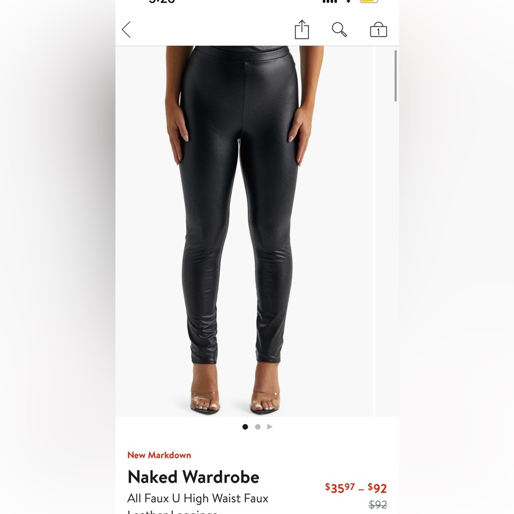 Naked Wadrobe Drip Pant Leggings